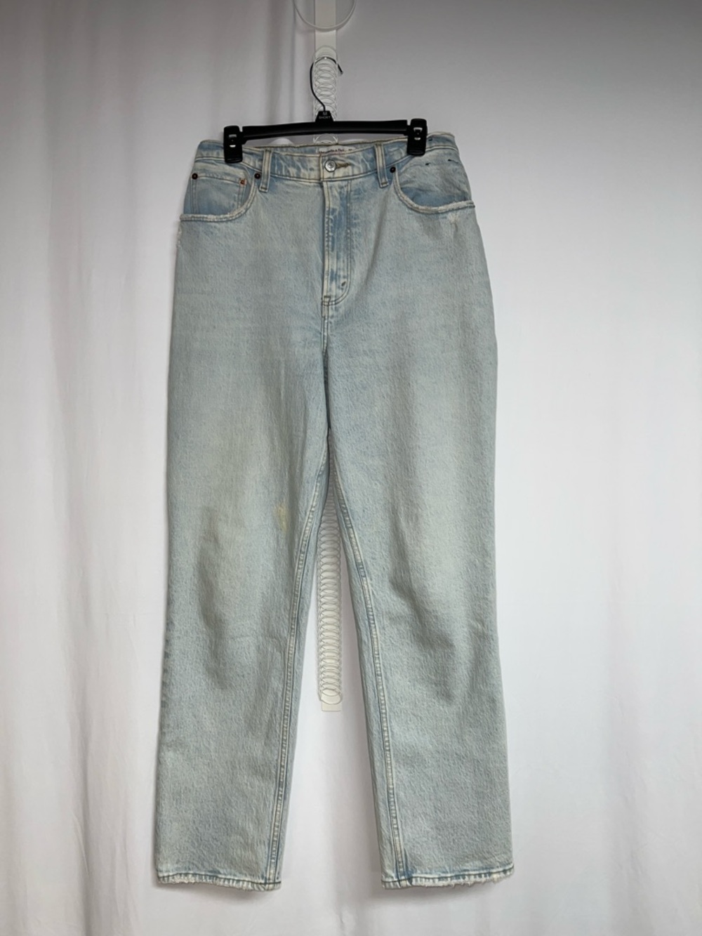 Abercrombie & Fitch Light Wash '90s Straight Jeans
